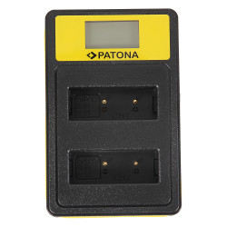 PATONA ładowarka Smart Dual LCD USB Olympus Fuji