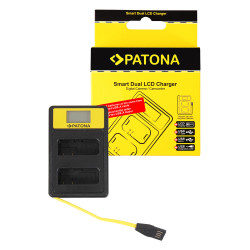 PATONA ładowarka Smart Dual LCD USB Nikon EN-EL14