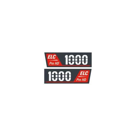 Naklejka ELC 1000 PRO HD (lewa + prawa)