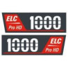 Naklejka ELC 1000 PRO HD (lewa + prawa)