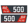 Naklejka ELC 500 PRO HD (lewa + prawa)