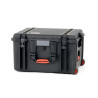 Kufer HPRC 2730WE pusty z kółkami - czarny