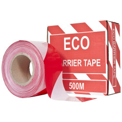 Taśma Heavy Duty Hazard Warning Barrier 75mmx500m