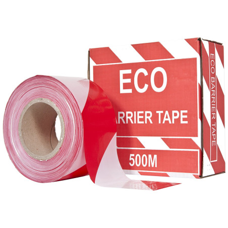 Taśma Heavy Duty Hazard Warning Barrier 75mmx500m