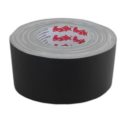 Taśma MAG TAPE materiałowa matowa czarna 75mmx50m
