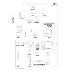 Część serwisowa FRICTION LEVER