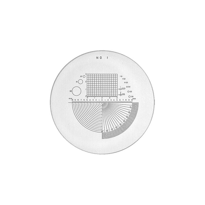 Skala Nr 1 do lupy 1975 Peak