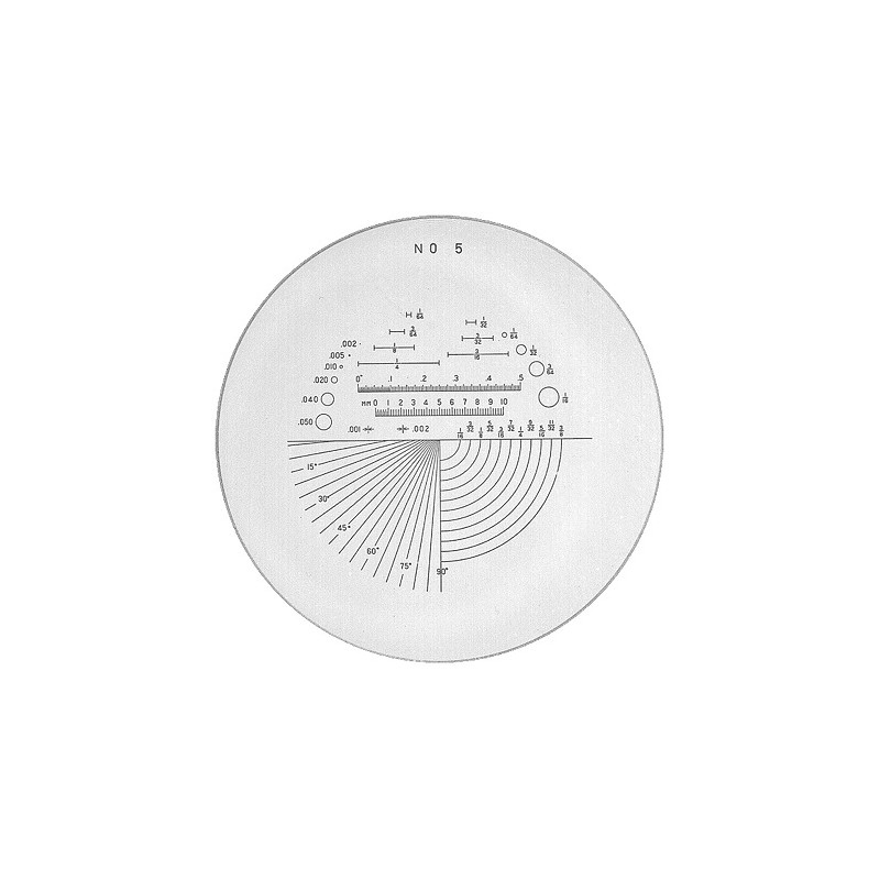 Skala Nr 5 do lupy 1975 Peak