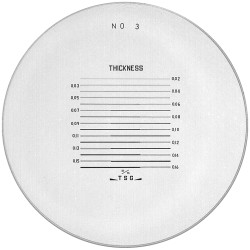 Skala Nr 3 do lupy 1983, 2004, 2028 Peak