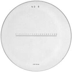 Skala Nr 8 do lupy 1983, 2004, 2028 Peak