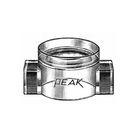 Lupa 3x z magnesami Peak