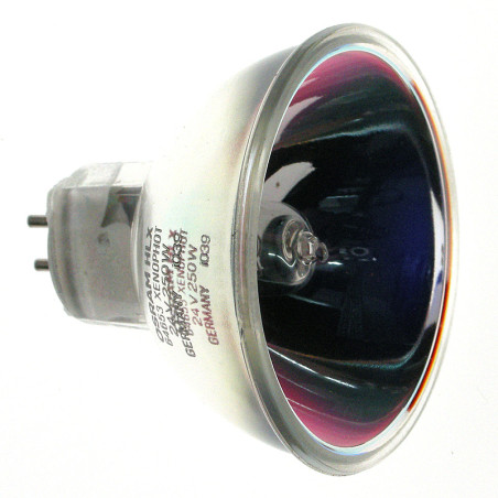 250W/24V GX5,3 żarówka halogenowa ze zwierciadłem