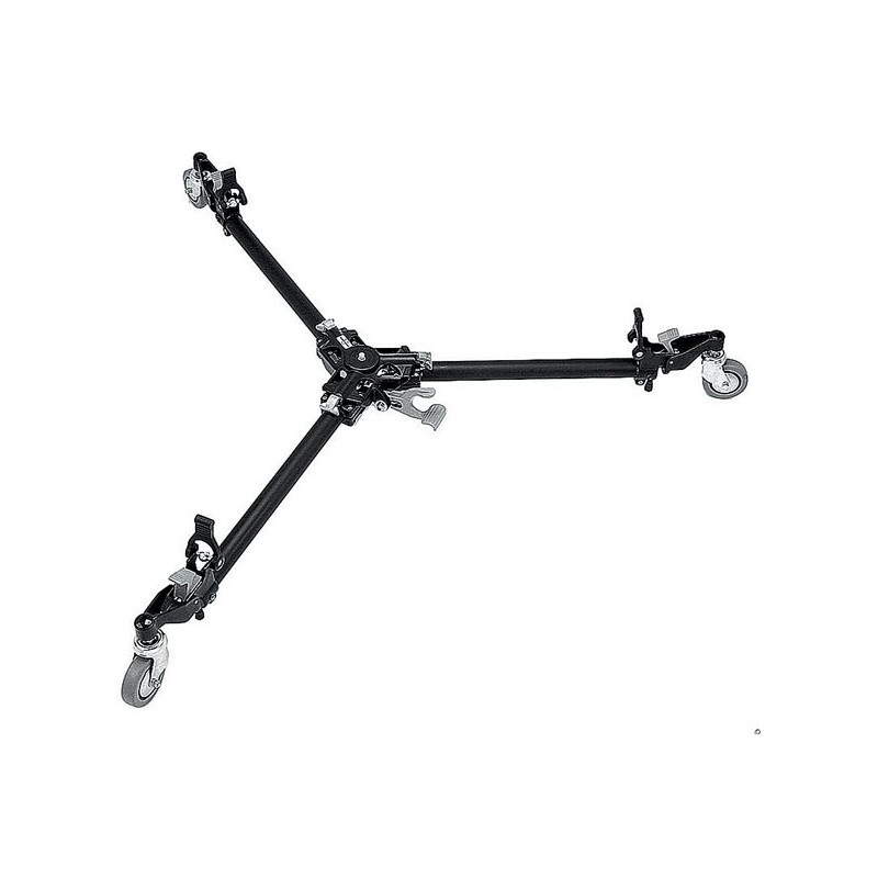 Wózek automatyczny z centralnym hamulcem czarny