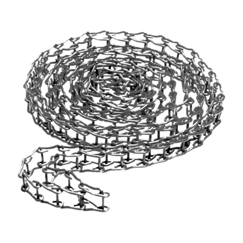 Łańcuch metalowy do podnośnika teł szary