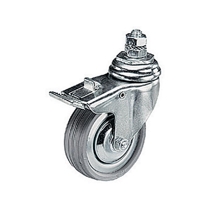 Kółka śr. 75mm z hamulcem i śrubą M10 (3szt)