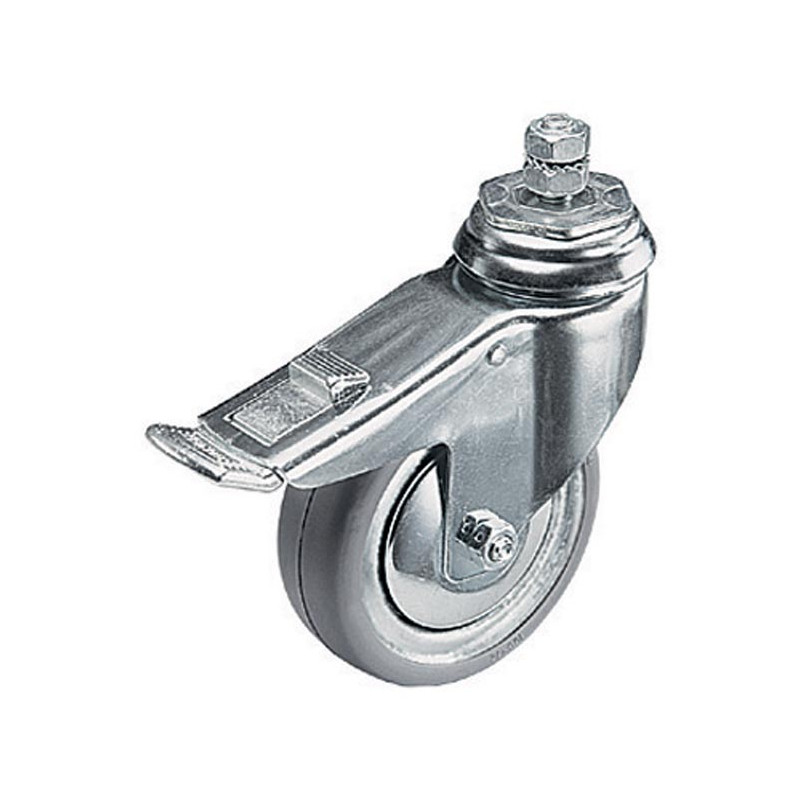 Kółka śr. 100mm z hamulcem i śrubą M10 (3szt)