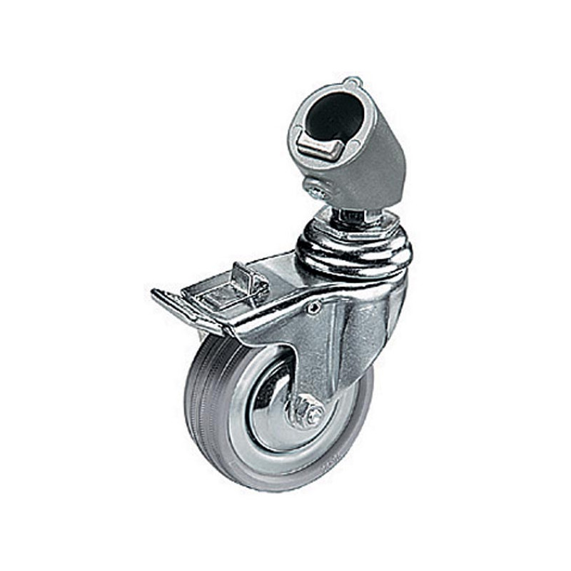 Kółka śr. 75mm z hamulcem (3szt)