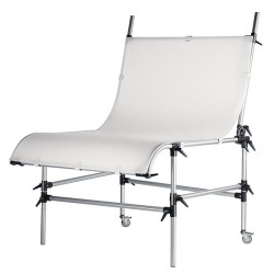 Stół do fotografii bezcieniowej z płytą 200x125cm