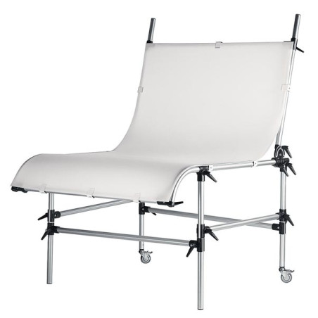 Stół do fotografii bezcieniowej z płytą 200x125cm