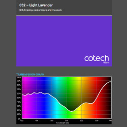 LIGHT LAVENDER  1,22x1m-7,6m filtr foliowy Cotech
