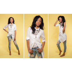 Tło 2,72x11m-LIGHT YELLOW papierowe