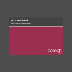 SMOKEY PINK 1,22x1m-7,6m filtr foliowy Cotech