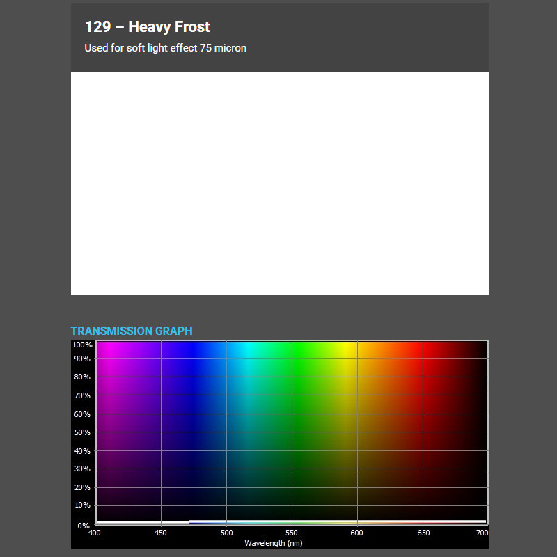 HEAVY FROST 1,22x1m-7,6m filtr foliowy Cotech