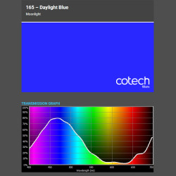 DAYLIGHT BLUE   1,22x1m-7,6m filtr foliowy Cotech