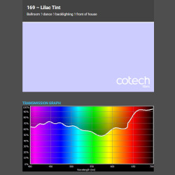 LILAC TINT 1,22x1m-7,6m filtr foliowy Cotech