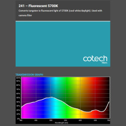 FLUORESCENT 5700K 1,22x1m-8m filtr foliowy Cotech
