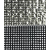 SCRIM SILVER/BLACK 1,22x1m-7,62m folia Cotech