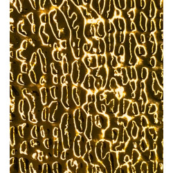 SOFT GOLD REFL 1,37x1m-6,7m folia groszkowa Cotech