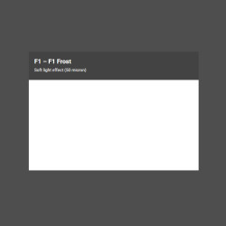 FROST F1 1,22x1m-8m filtr foliowy Cotech