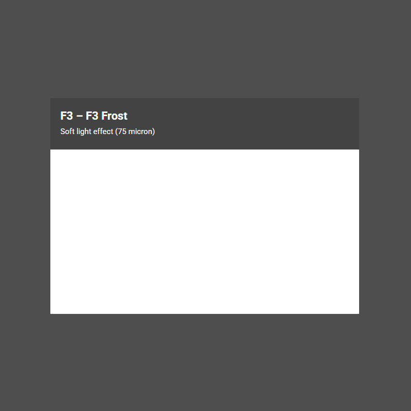 FROST F3    1,22x1m-7,62m filtr foliowy Cotech