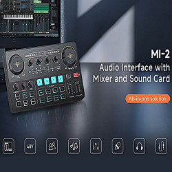 Interfejs audio z mikserem i kartą dźwiękową MI-2