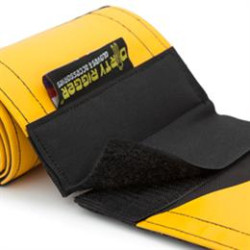 Taśma tunelowa żółta/czarna 13,5cmx1m DIRTY RIGGER