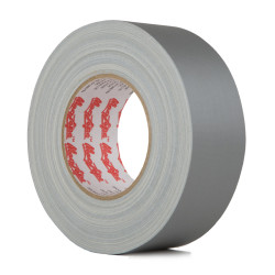 Taśma MAG TAPE materiałowa, srebrna 50mm x 50m