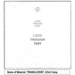 Tkanina transparentna -2/3f (bez szwu) 244x244cm