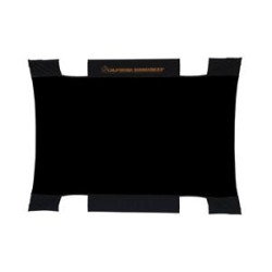 Tkanina MINI czarna / miękka biała 90x125cm