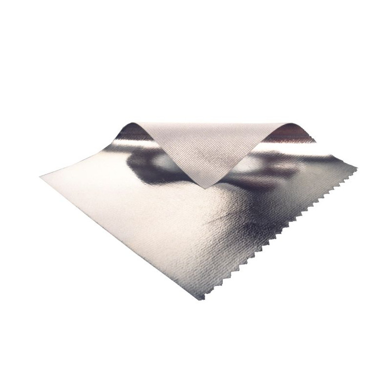 Tkanina BIG srebrna / biała (1 szew) 180x245cm