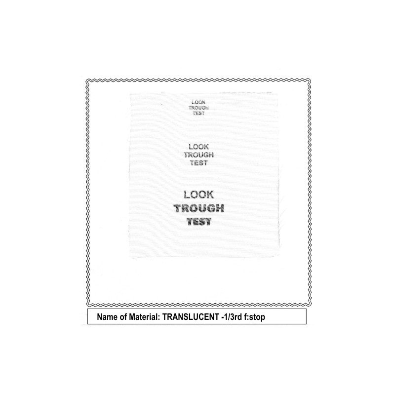 Tkanina BIG transparentna 1/3 180x245cm Sunbounce