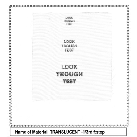 Tkanina BIG transparentna 1/3 180x245cm Sunbounce