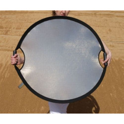 Odbłyśnik zebra/biały SUN-MOVER 84-77cm