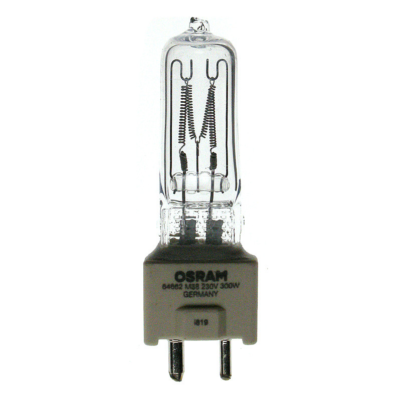 300W/220V GY9,5 żarówka halogenowa Osram