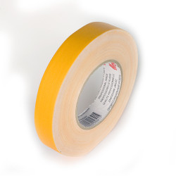 Taśma MAG TAPE materiałowa, żółta 25mm x 50m