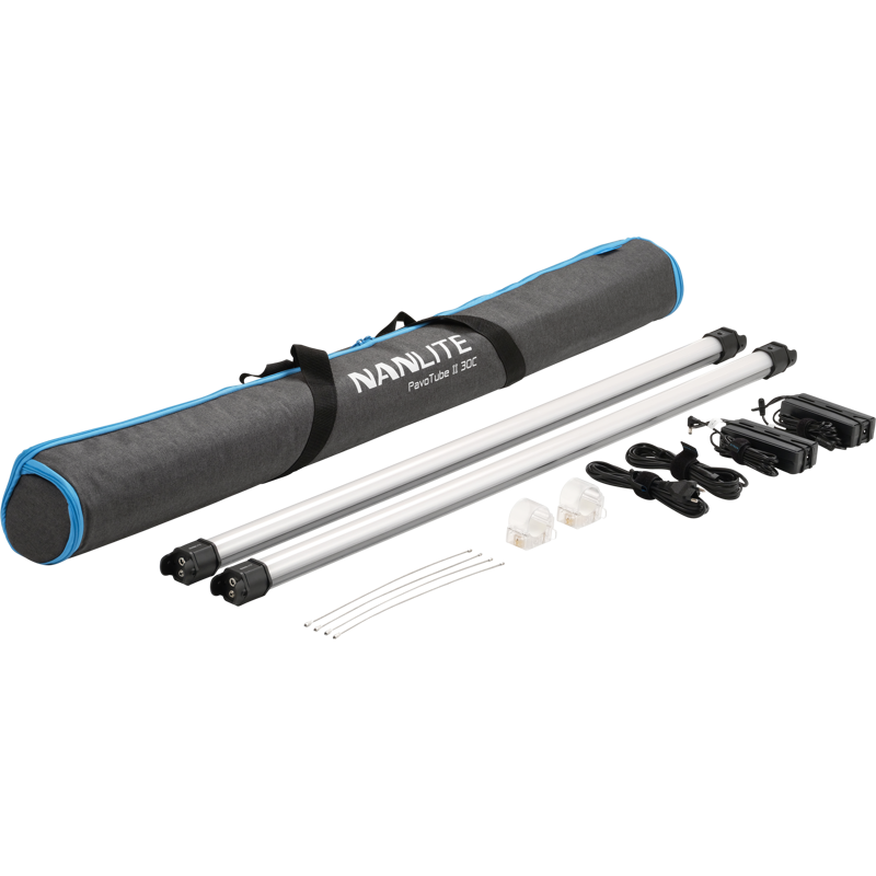 Lampa PavoTube II 30C RGBWW 2KIT akumulator wbud.