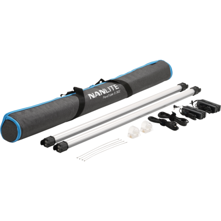 Lampa PavoTube II 30C RGBWW 2KIT akumulator wbud.