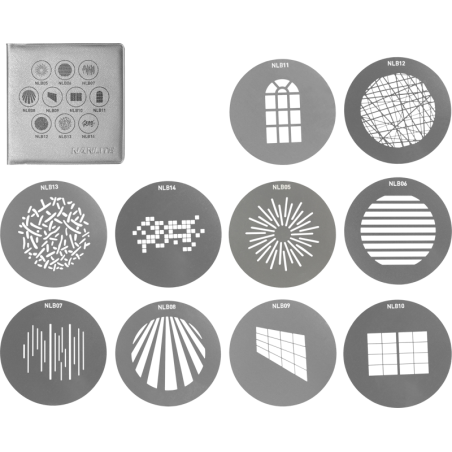 GOBO 1 Zestaw filtrów do spota PJ-MB