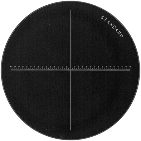 Skala standardowa biała do lupy 1983 Peak