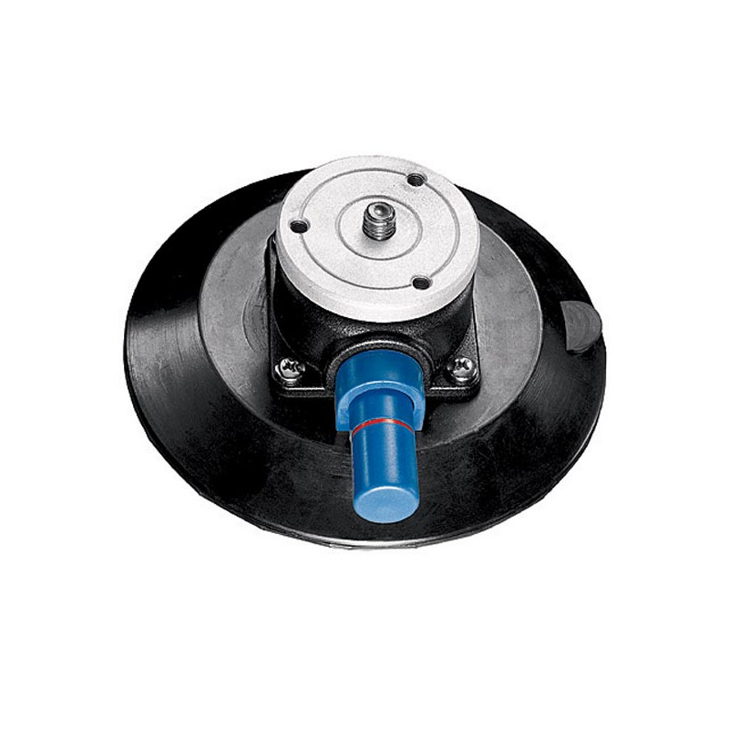 Przyssawka do szyby z płytką do głowic